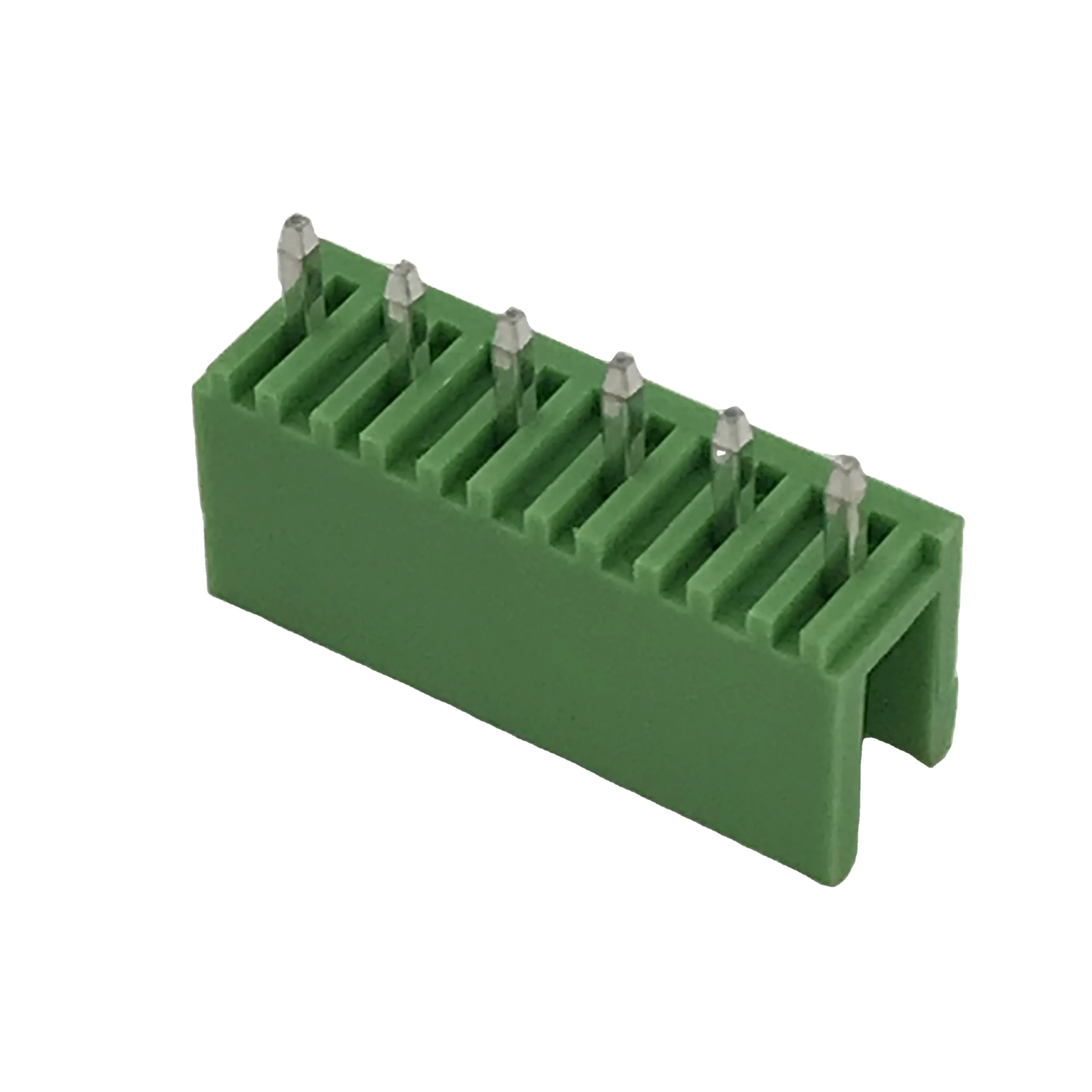 Зеленый Штекерный соединитель XINKE с углом поворота 3,96 мм и контактным разъемом PCB на 180 градусов
