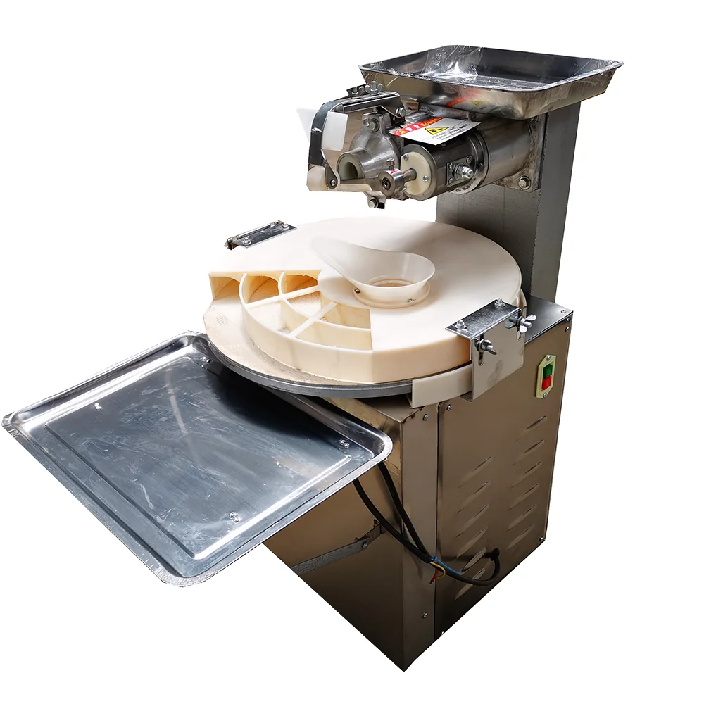 Автоматический Электрический Снэк-пицца формовочная машина для печенья булочка для производства мочалок для деления и округления