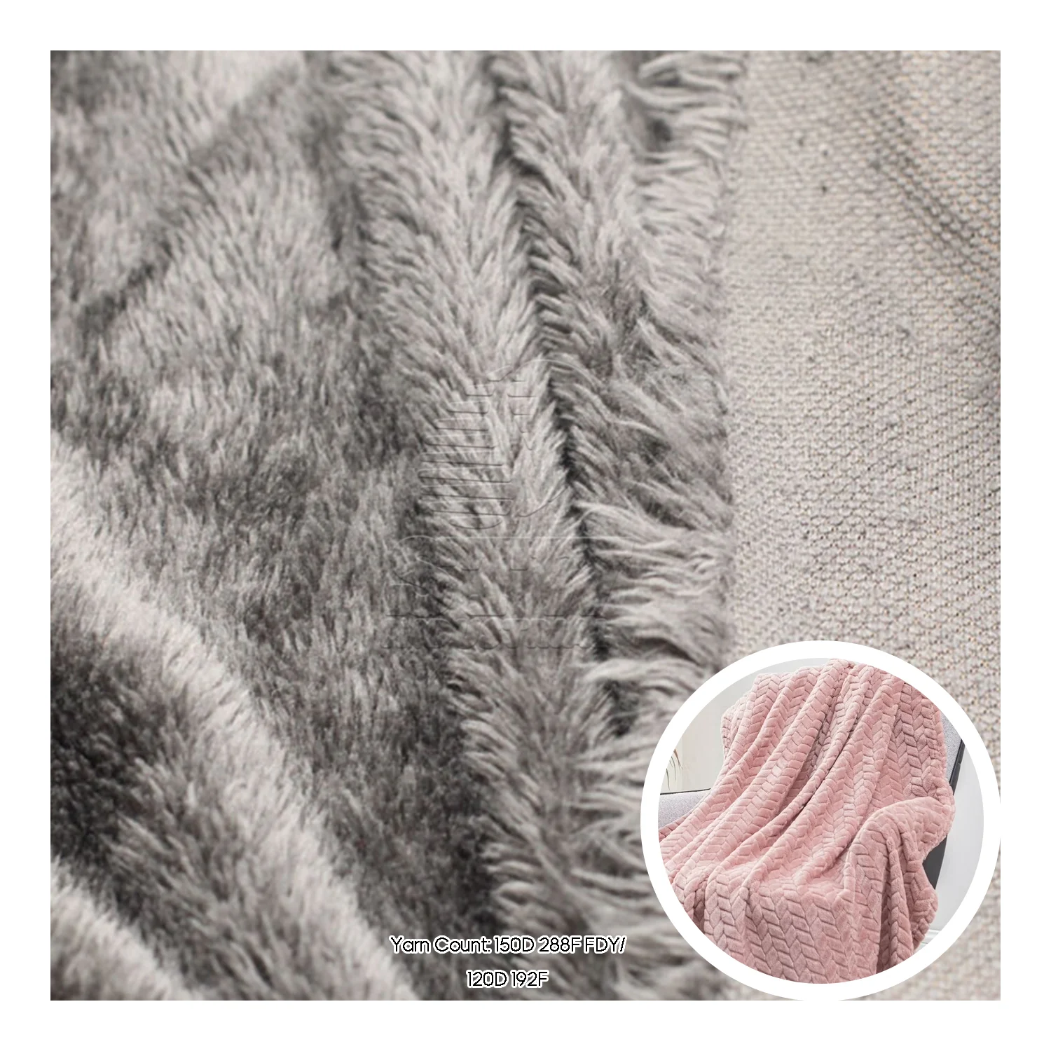 151-280gsm Solid 100%polyester Flannel Fleece Fabric Soft Coral Fleece