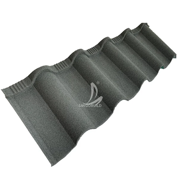 Ghana Carlac Stone Granules Coated Color Steel Plate Solar Roof Tiles Flat Roof Materials For House Roofing