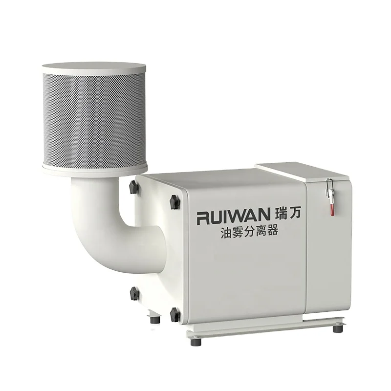 Ruiwan Health Concern Air Filter Workshop Welding CNC Machining Grinding Oil Mist Remove Equipment Oil Mist Separator Collector