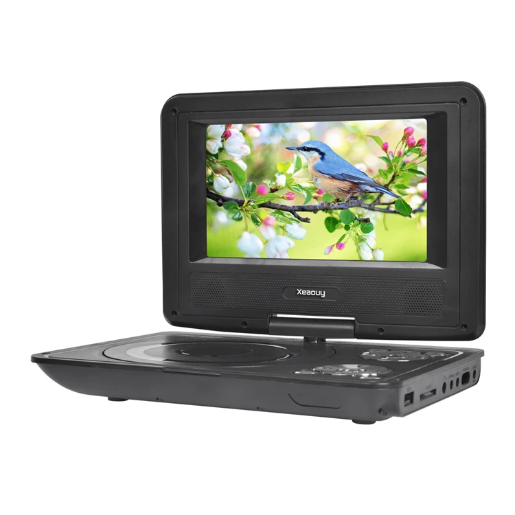  Горячая продажа Портативный 9 дюймов tft Lcd (жидкокристаллический дисплей) dvd-плеер домашний с полноэкранном