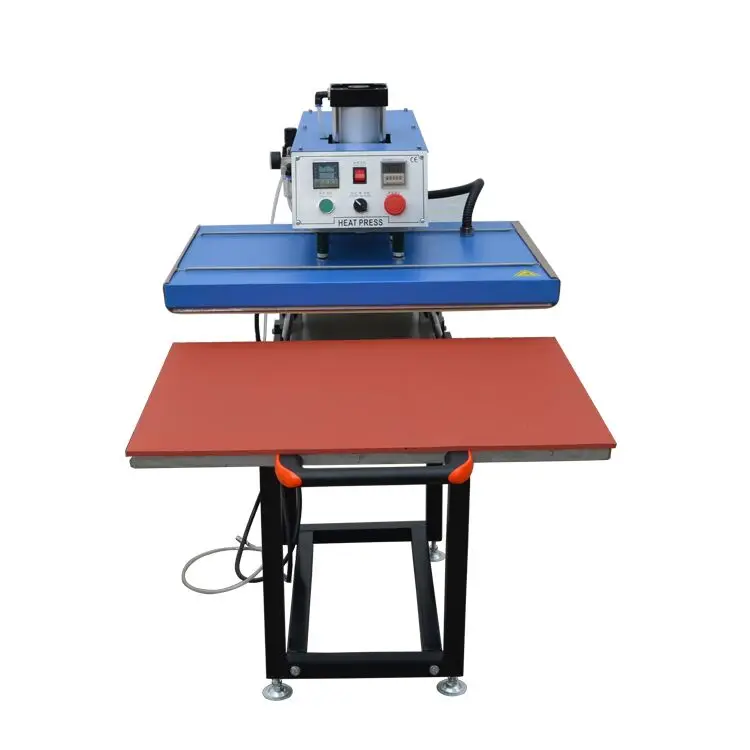 Factory Price Drawer-type Pneumatic Single Station Clothing or leather printing Sublimation Heat Press Machine 38*38 cm