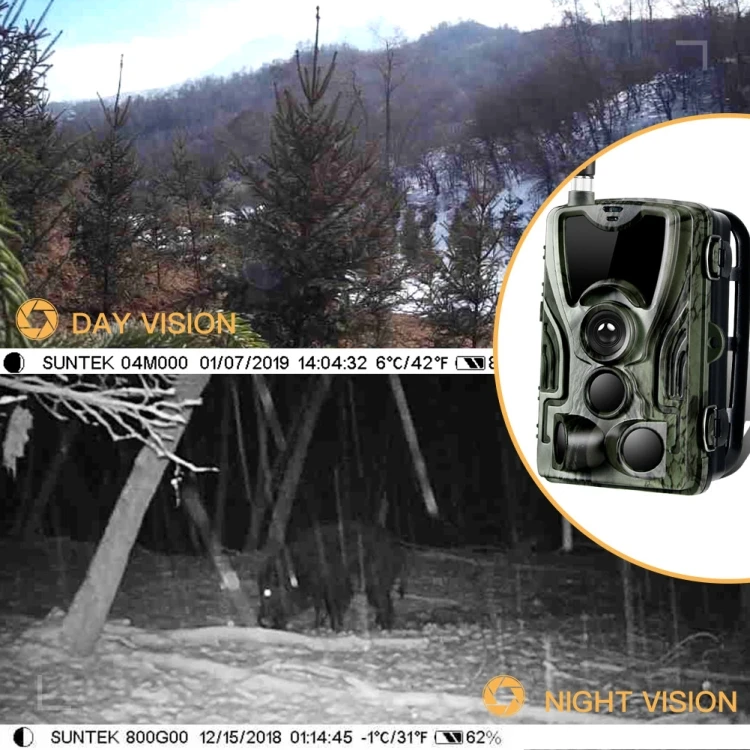 Good Quality HC801M 3G WCDMA Waterproof IP66 IR Night Vision Security Hunting Trail Camera, 120 Degree PIR Angle