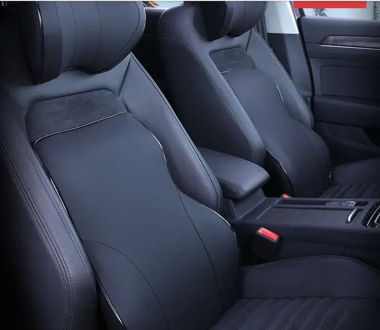Orthopedic Slow Rebound  Memory Foam Car Seat Outdoor Cushions  For Lumbar Pain Relief Back Support Cushion