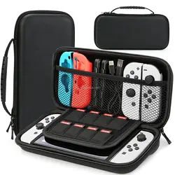 Переносной чехол для Nintendo Switch сумка хранения переключателя защитный Дорожный Чехол из ЭВА портативный набор
