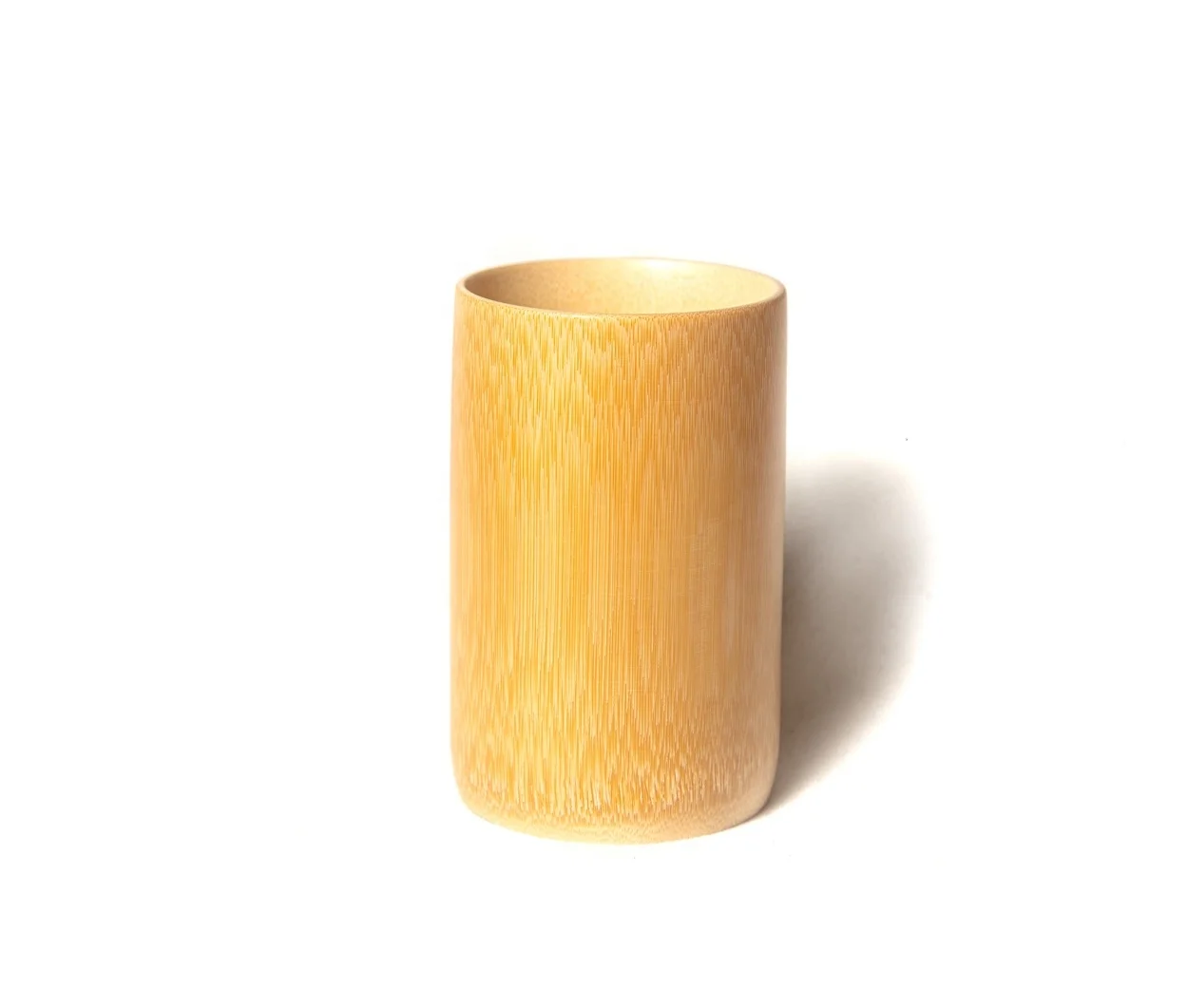 100% Natural Handcrafted Tall Bamboo Cup Upon Request Environmentally Friendly Made In Vietnam Reasonable Price Koi