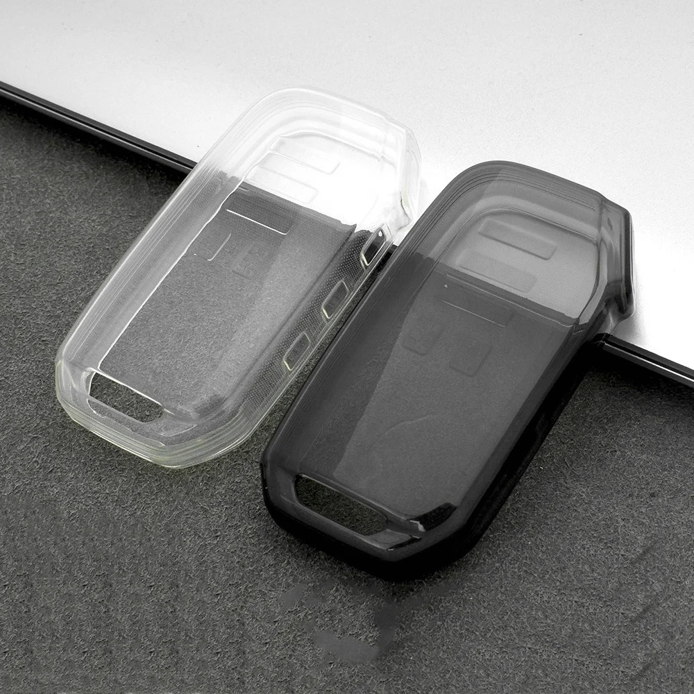 OEM Perfect Transparent TPU Leather Car Key Cover Unisex Car Key Protective Cover for Kia