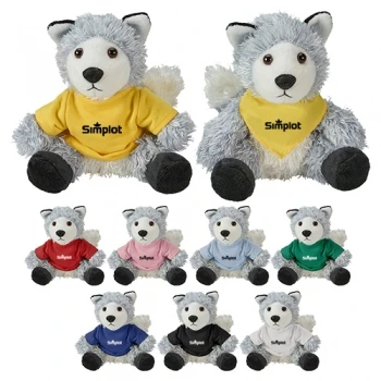 Customized Plush Animal Toy with T-shirt logo Low MOQ Custom Logo Plush Dolls Stuffed Animal Custom Soft Teddy Bear Toys
