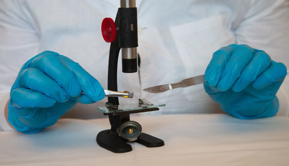 di.sposable nitrile ex.amination gloves- med.ical powder free 100 pcs box  printed with logo