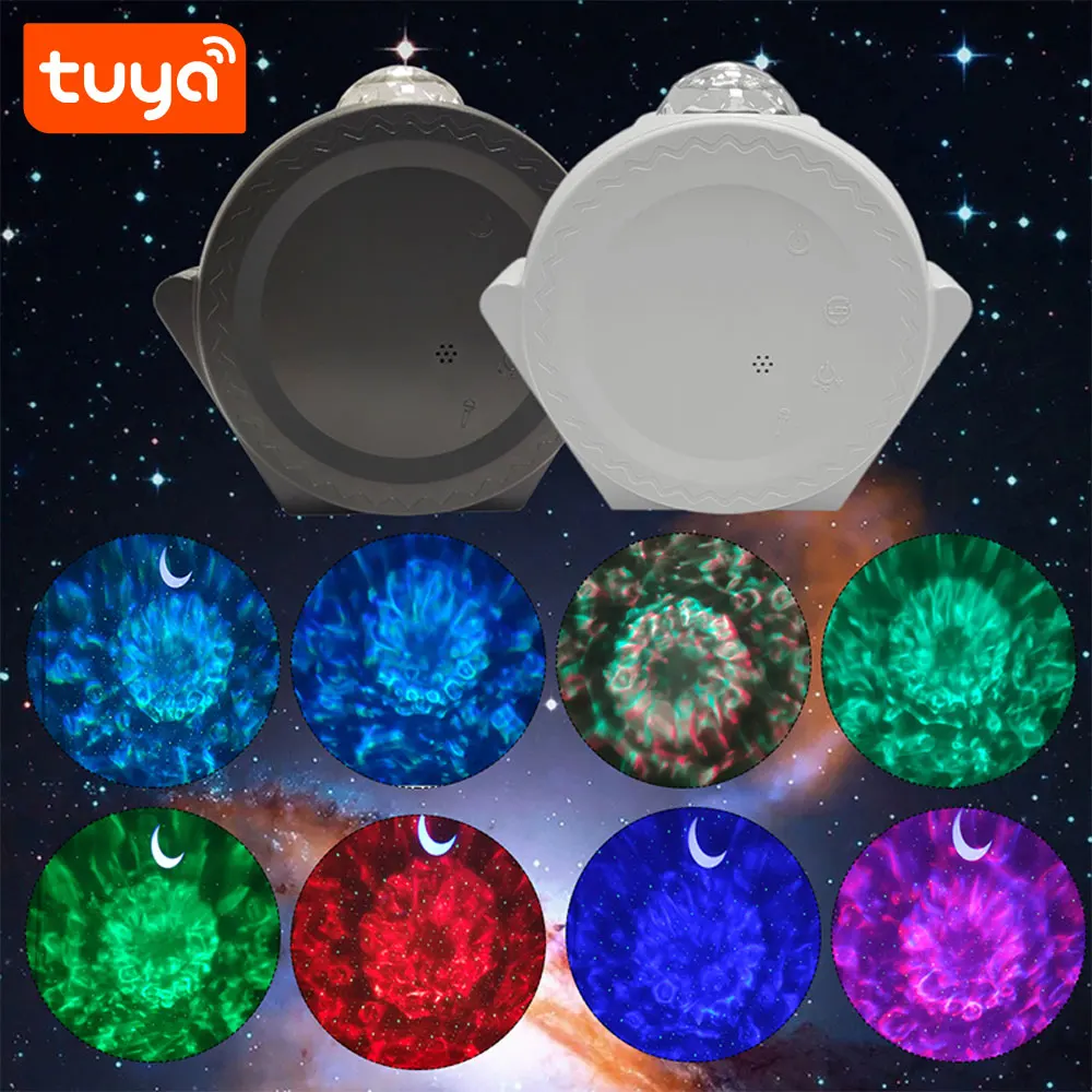High Quality 3-in-1 Sky+Moon+Star Music Wifi Light Star Projector Work with Alexa/Google Assistance PST-SC511