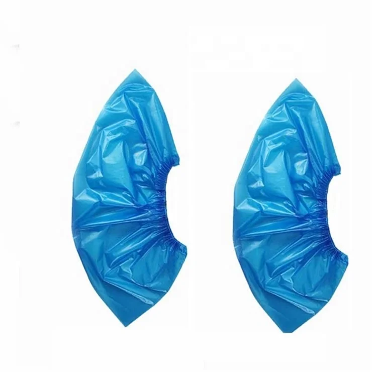Wholesale Blue Dust Proof Cpe Pp Overshoes Disposable Plastic Outdoor Waterproof Shoe Covers