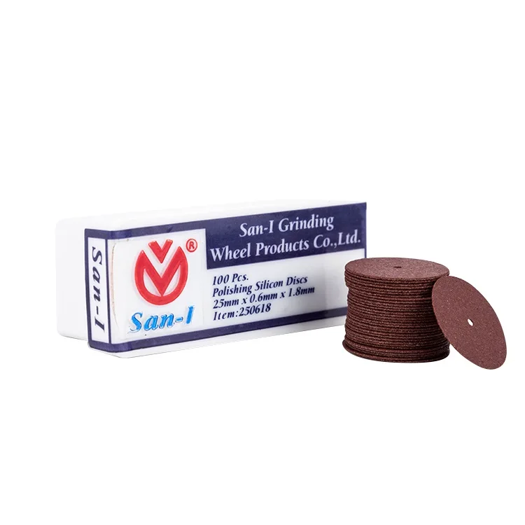 Laboratory Separated Disc San-1 Polishing Silicon Discs Dental For Metal Copings