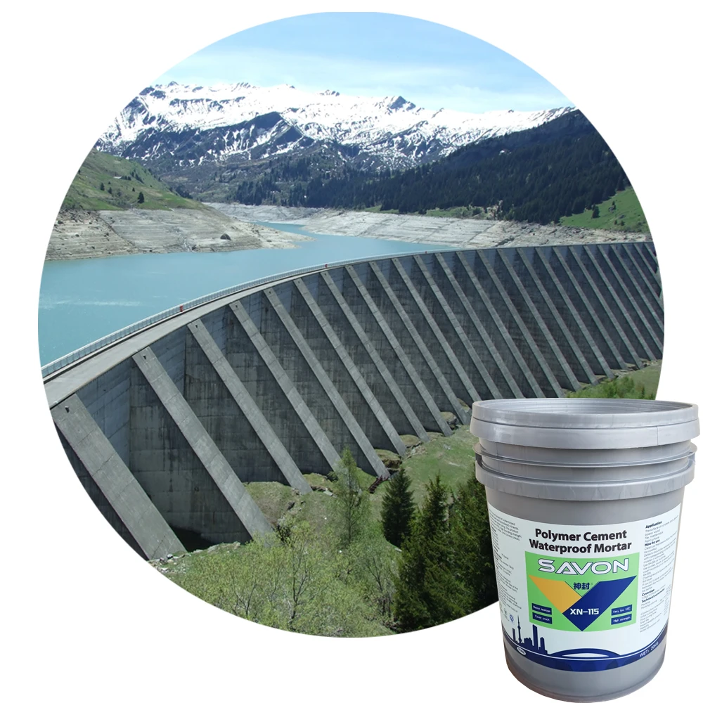 Customized High Performance Reservoir Dam Composite Cement Leak-proof Coating Waterproof Mortar