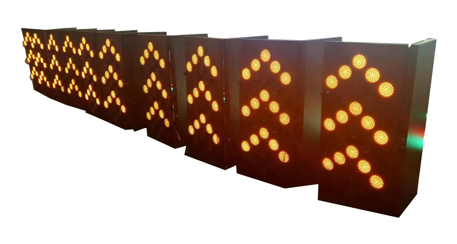 1200mm 25 lamps led arrow board traffic sign