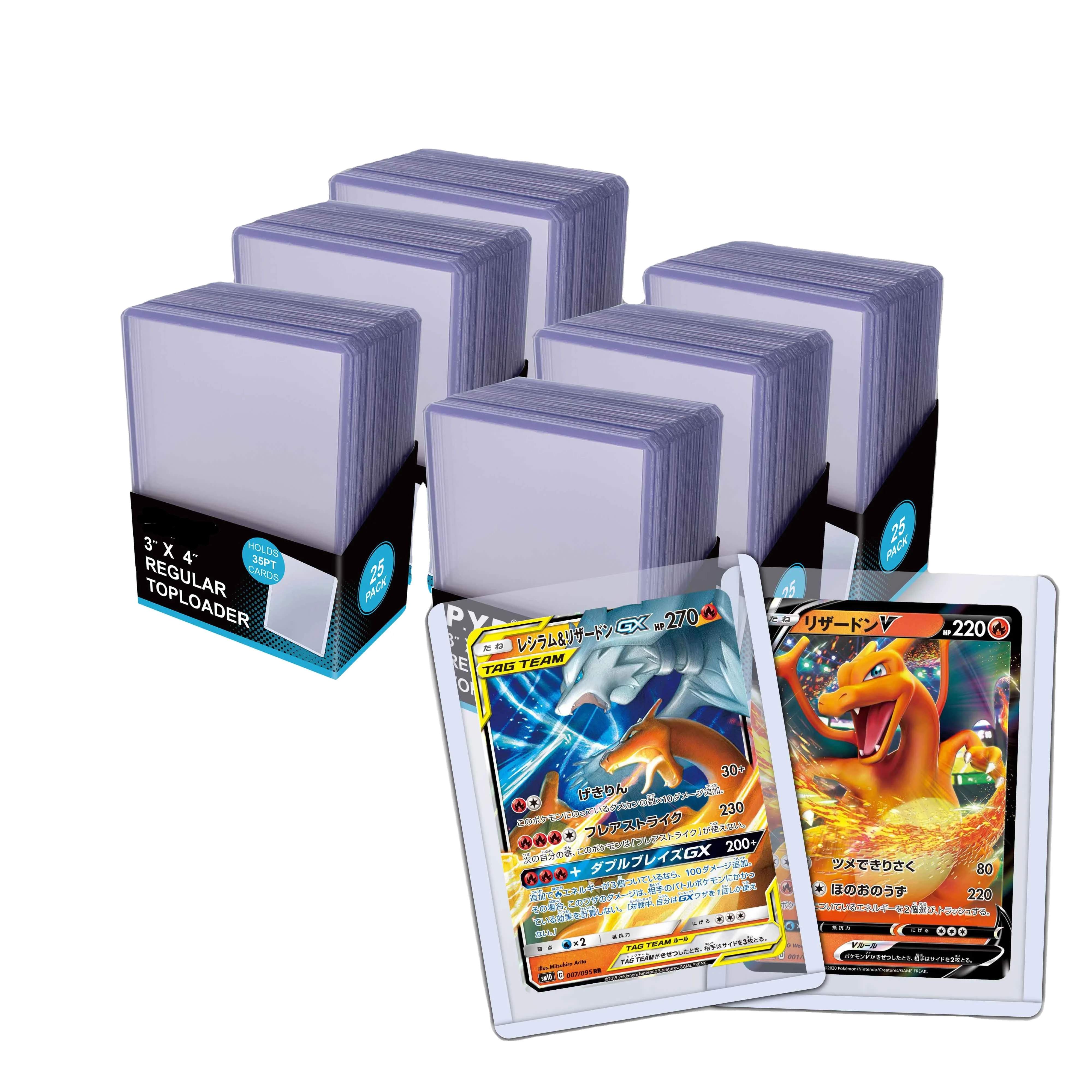 Wholesale 6x9 Hard Plastic Rigid Toploader Holder Top Loader