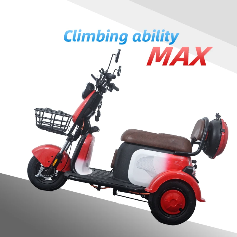 Hit Product Tricycle Motorcycle Electric Unique Design Green Travel Ride Comfortably Wholesale Electric Tricycle