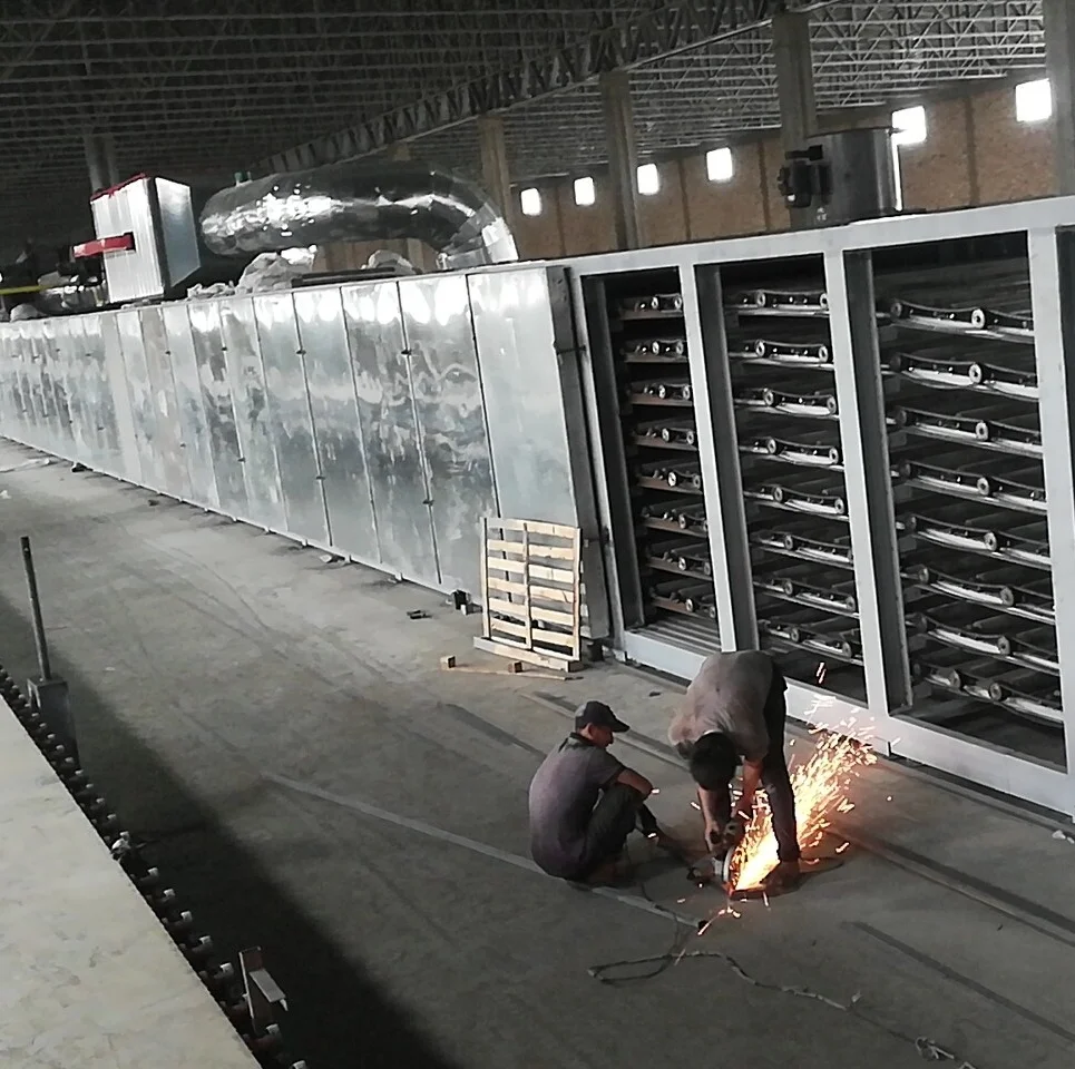 Plaster board machine capacity 22 million sqm per year