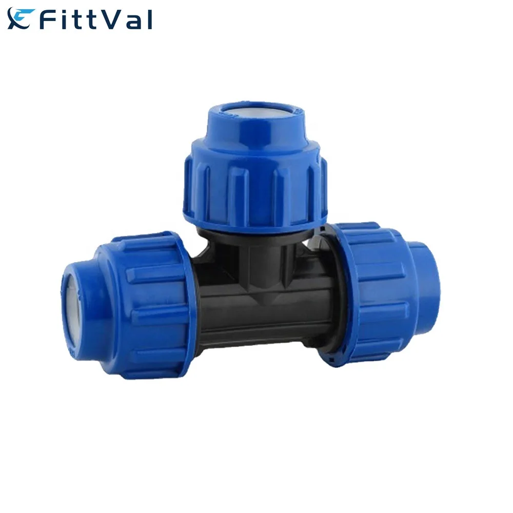 Низкая цена фитинги для орошения HDPE hdpe 25 мм Push Fit быстрый соединитель теплицы