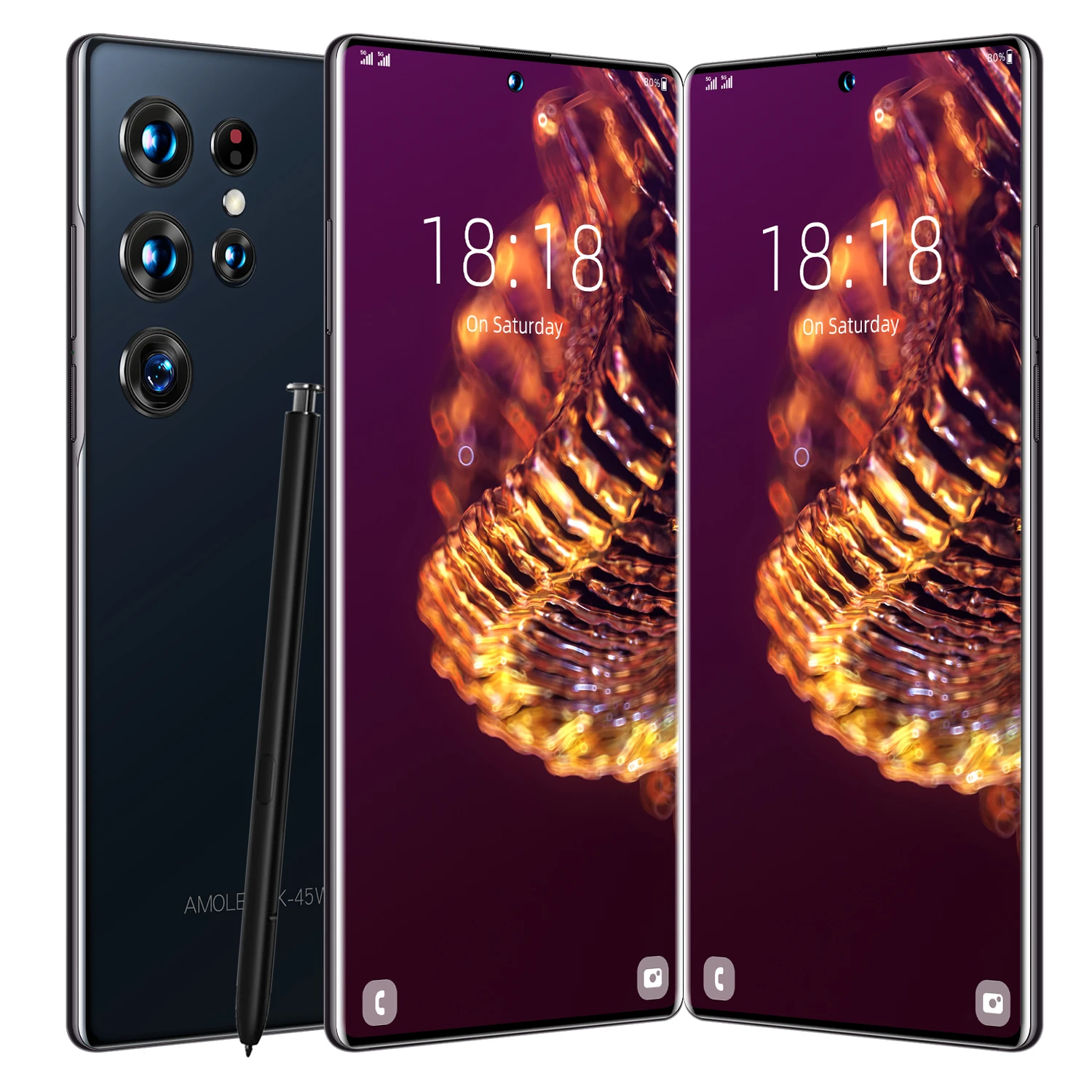 Mobile Smartphone 6000mah Battery Android Cell Phone New Brand Original S23 ULTRA 16GB+1TB 48MP+100MP 7.3 Inch 5G Smart Phone