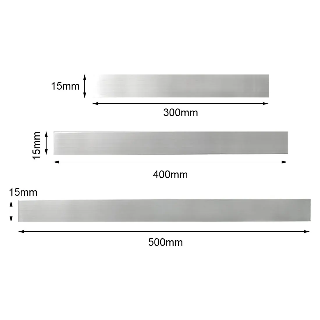 Convenient 10 inch Stainless Steel Strip Magnetic Knife Bar magnetic knife holder for wall