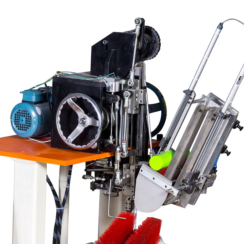 220V/380V CNC 4 axis 1 tufting automatic cleaning broom sweeping brush making machine