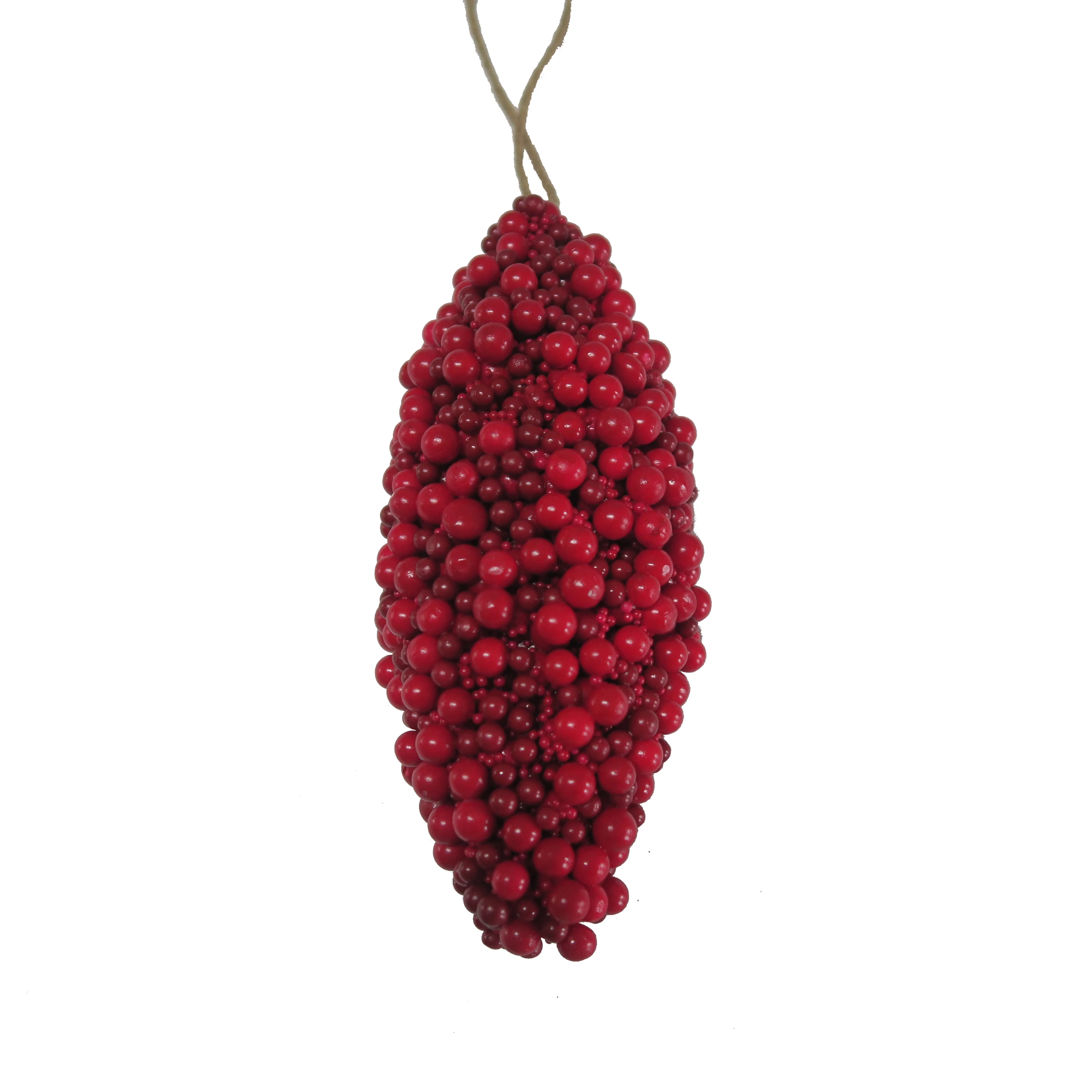 Christmas ball  house decoration star shape red berry ball artificial berry ball