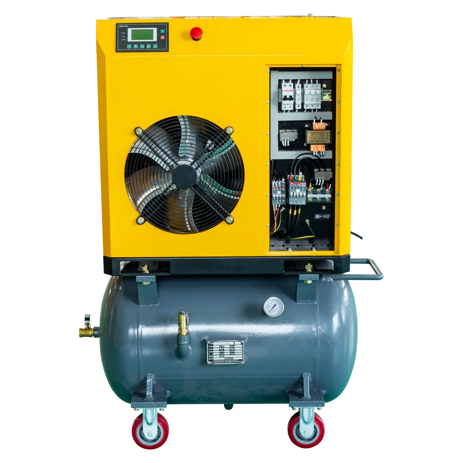 SUCCESS ENGINE  Portable Screw Air Compressors 5.5kw/ 8bar for Textile Machinery