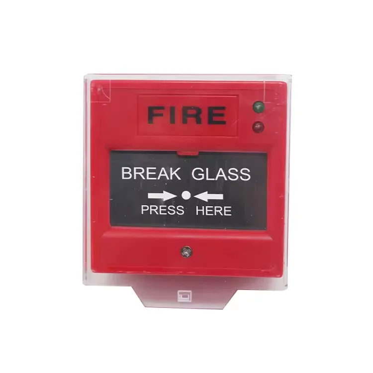 Manufacturer Wholesale Fire Call Point with LED Resettable Fire Alarm Manual Call Point