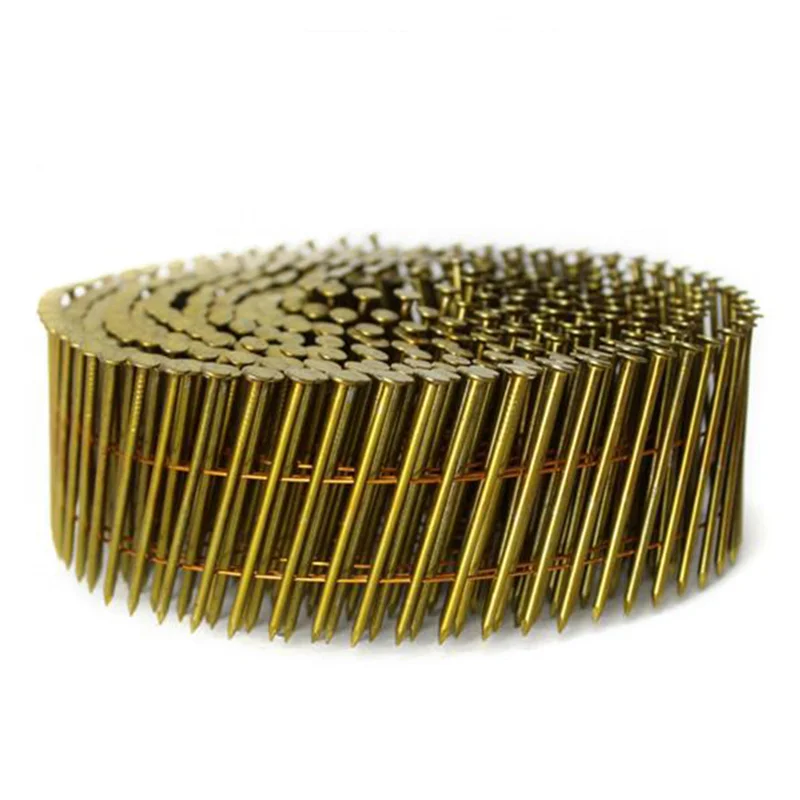 Bulk purchase irew pallet coil nails factory supply galvanized coil nails