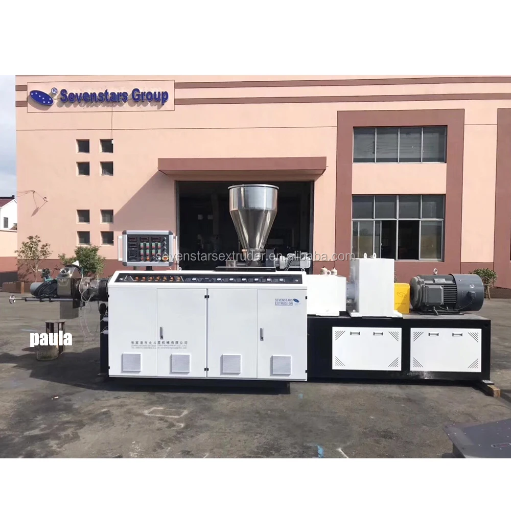 Машина для производства гранул ПВХ, 500 кг, линия для гранулирования ПВХ горячей резки, линия для рециркуляции ПВХ, машина для гранулятора