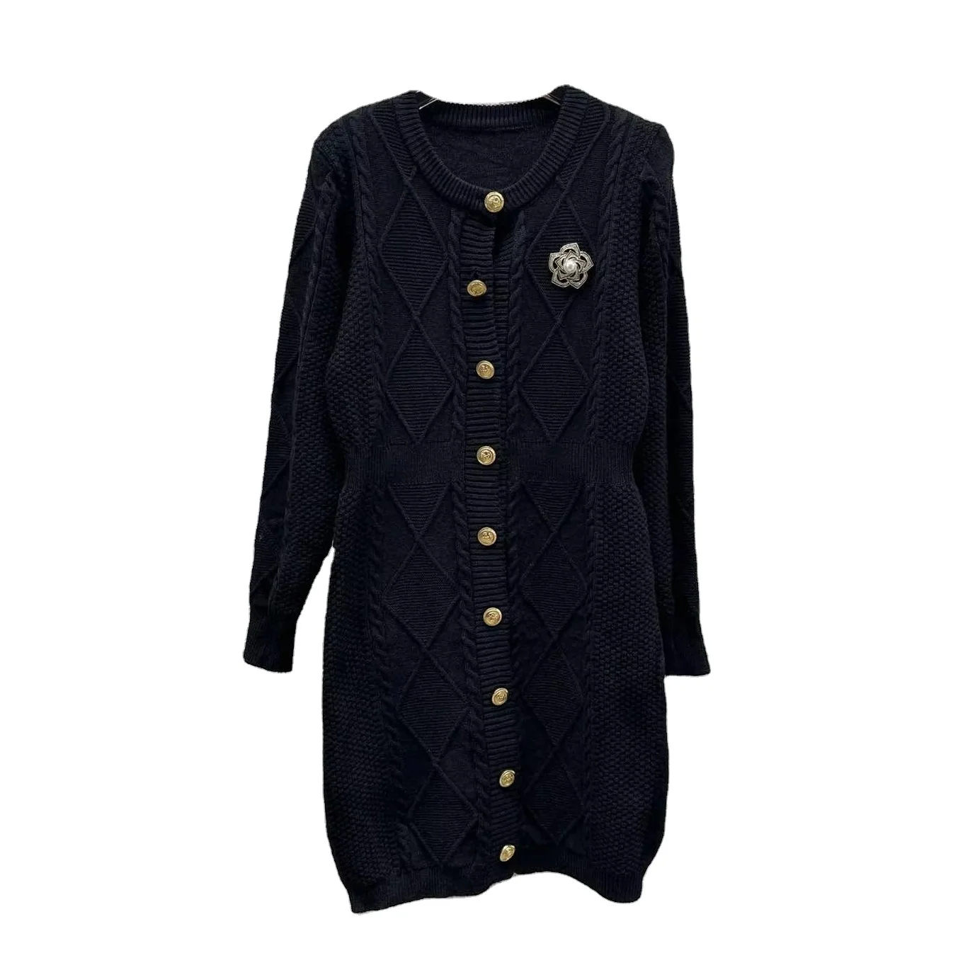 2025 New College Cardigan Knitted Sweater Open-Front Embroidery famous brands C brand sweater knitted cardigans