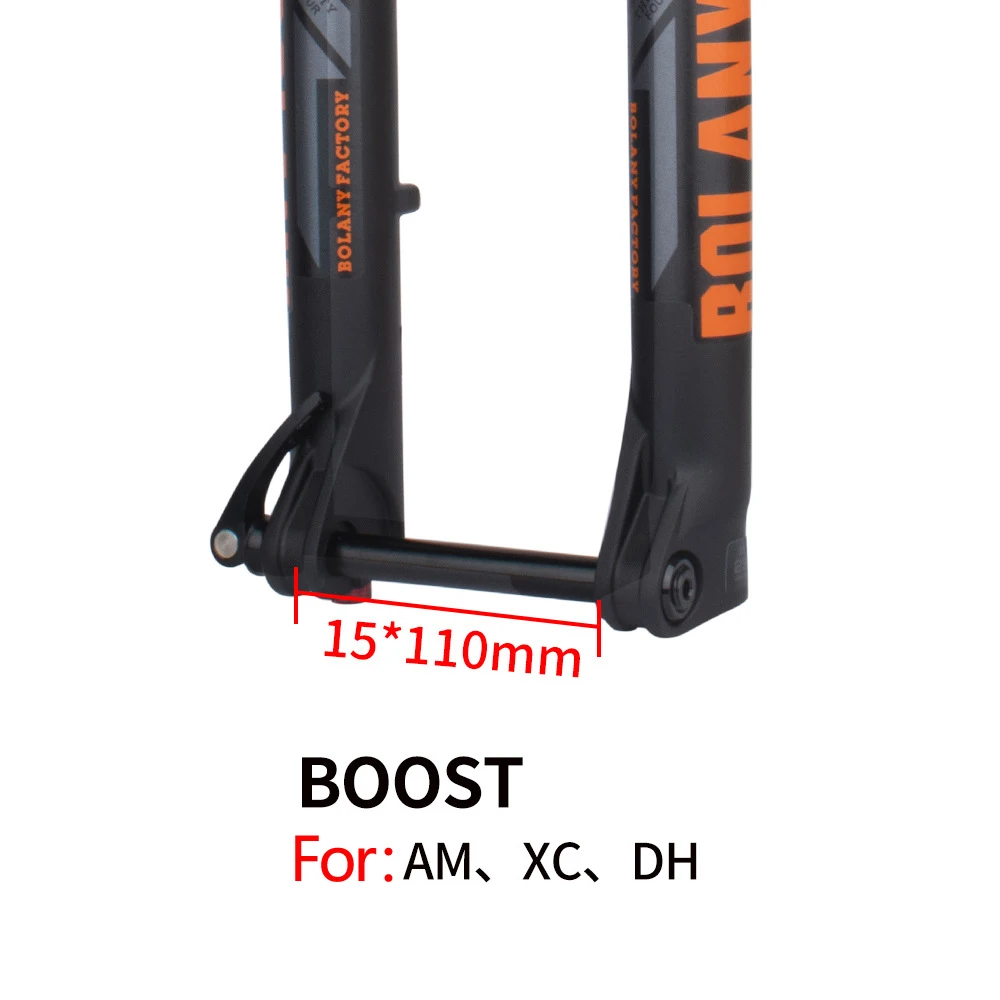 MTB  Fork Double Shoulder Rebound Adjustment  Mountain Bike Air Fork 27.5/29 Inch DH  XC AM Bicycle Suspension Front Fork