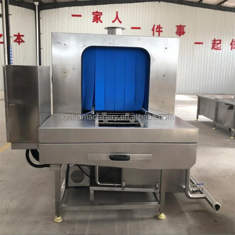 Popular buy plastic crate basket washing machine Mushroom basket fish tray pallet washing machine great labor saving