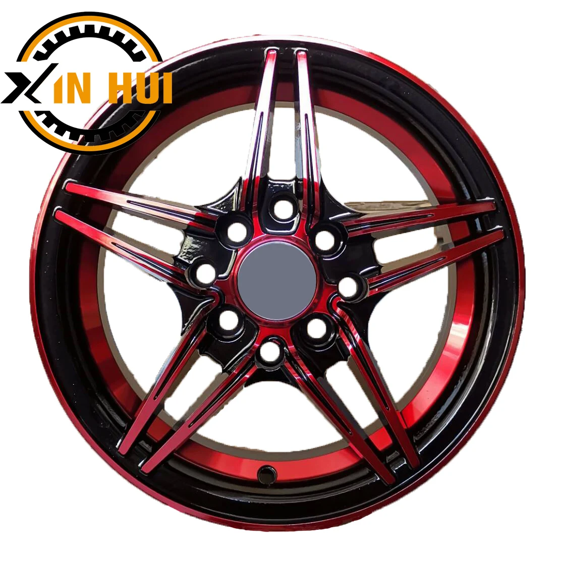 13x5.5 14x6.0 15x7.0 inch PCD 100-114.3 rims wheels hot selling auto parts for new cars 4 5 8 holes