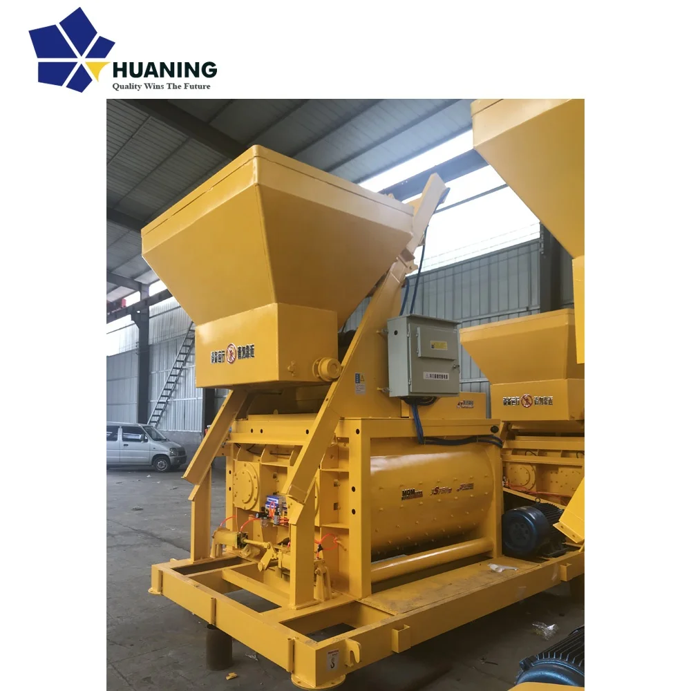 Pneumatic Discharge Grout Mixing Machine Js750 Concrete Mixer for Sale Mobile Diesel Engine Concrete Pump 30kw Water Pump 7.5 Kw