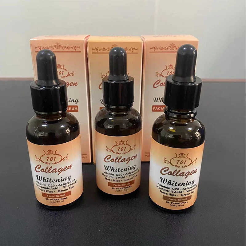 Factory Price Collagen Plus Vit E hydra  Moisturizing Nourishing Anti-Aging Skin Care Facial Whitening  Serum