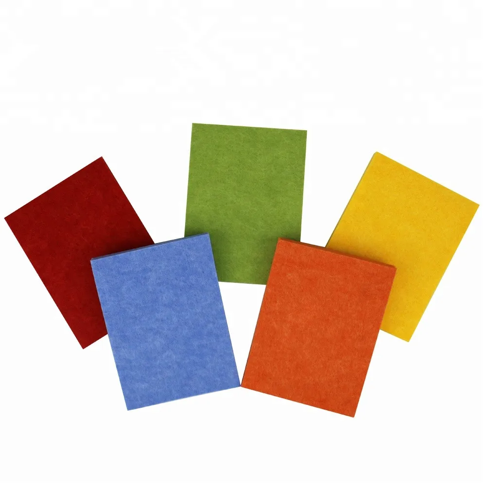 9mm12mm High Density Light Grey Sound Absorption PET Acoustic Panels Polyester Felt Acoustic Panels