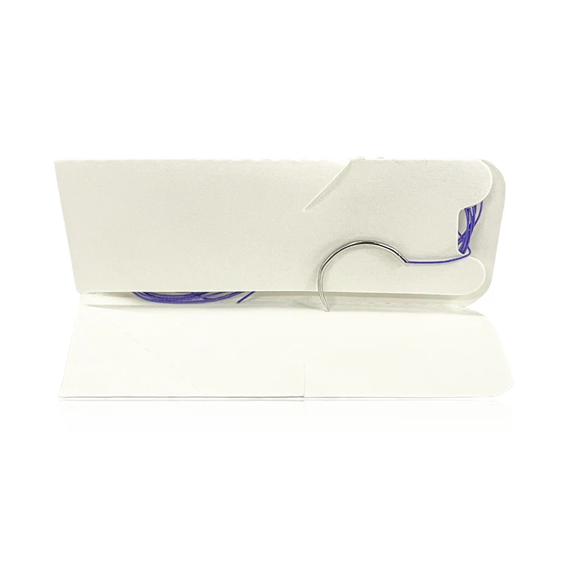 manufacture sutures polyglycolic pga catgut suture nonabsorbable elastic braided surgical suture