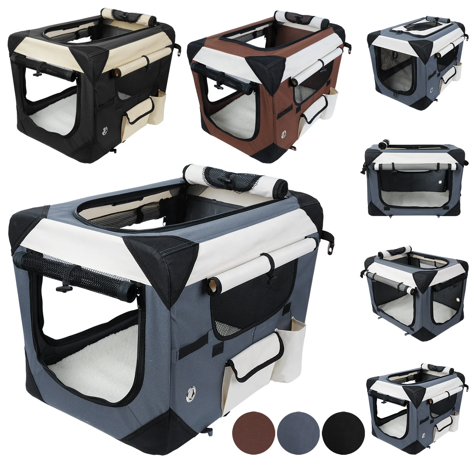 Dog Cage Crates with Carrying Bag