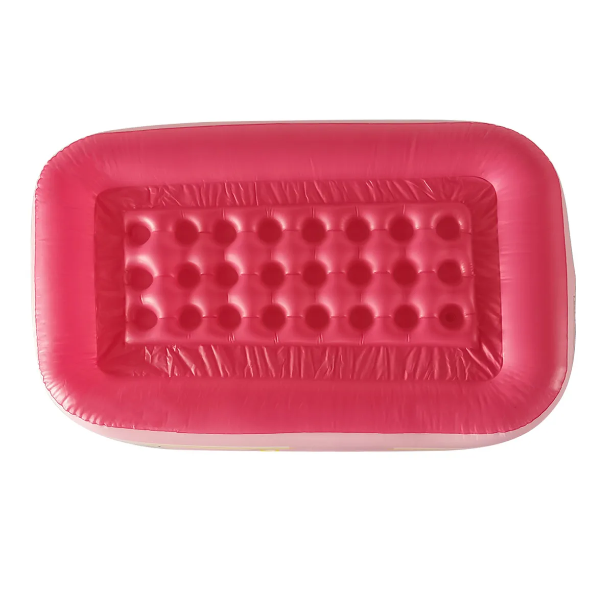 Inflatable PVC plastic pink portable intex above ground outdoor swimming pool for children families bathing recreation