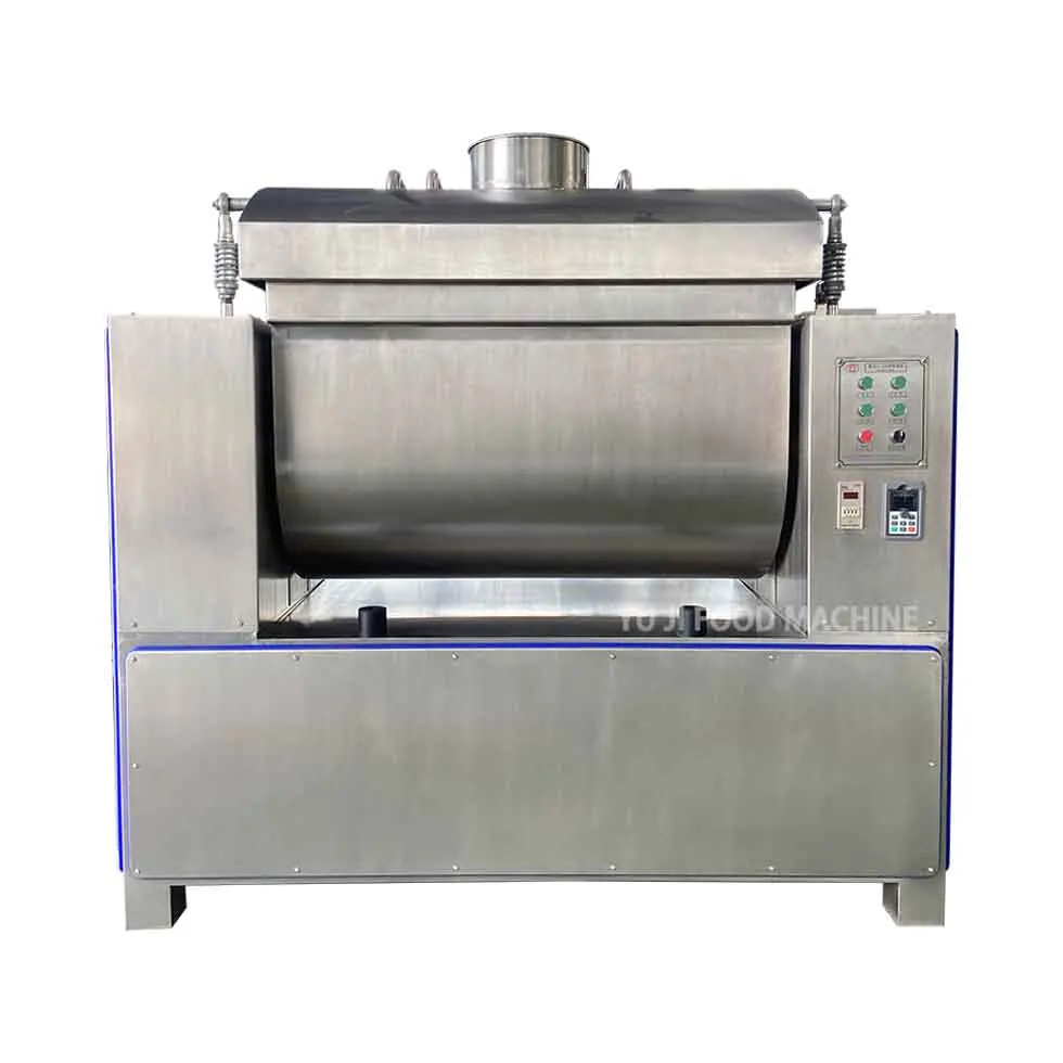 Automatic Large Pneumatic Top Cover Mixer Dough Mixer 250kg Horizontal Dough Mixer
