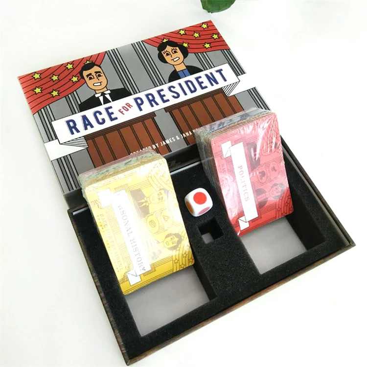 Custom printing Playing Game Cards Box Board game Box playing card packaging