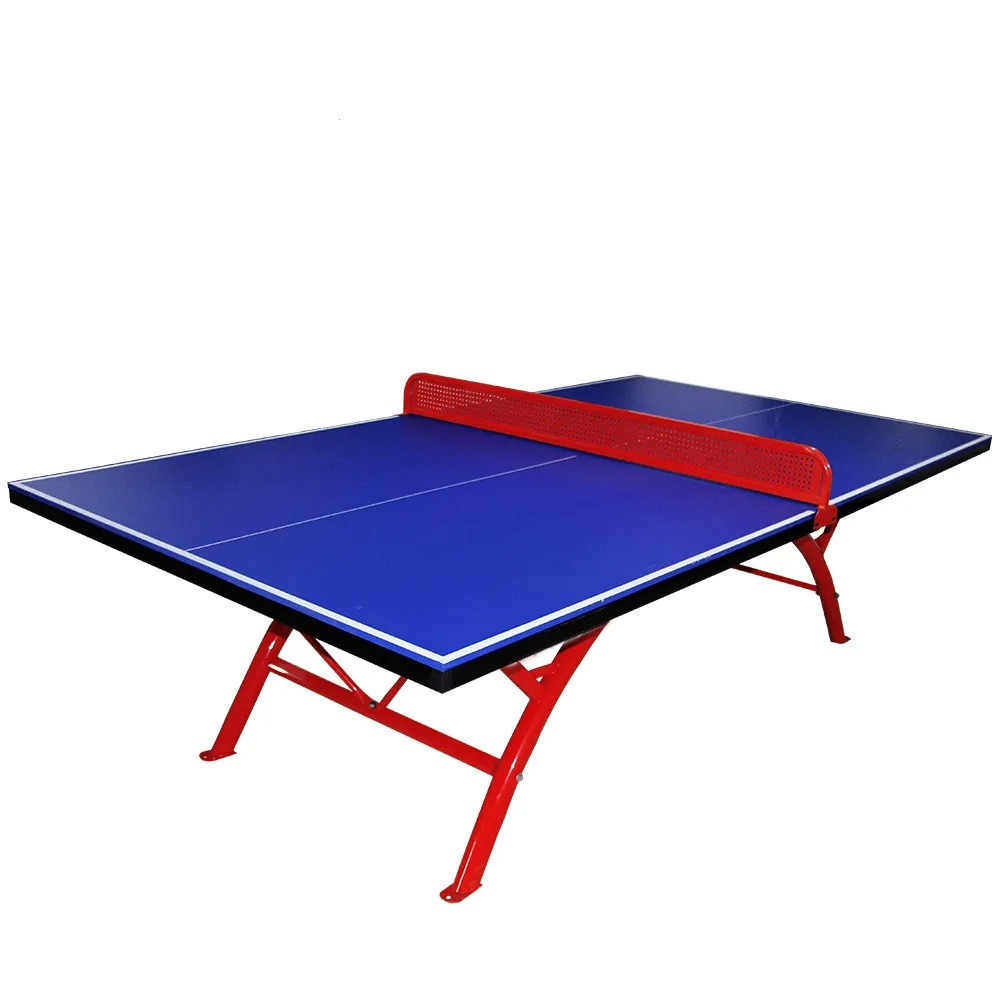 Wholesale factory hot sell rainbow style outdoor entertainment SMC table tennis table