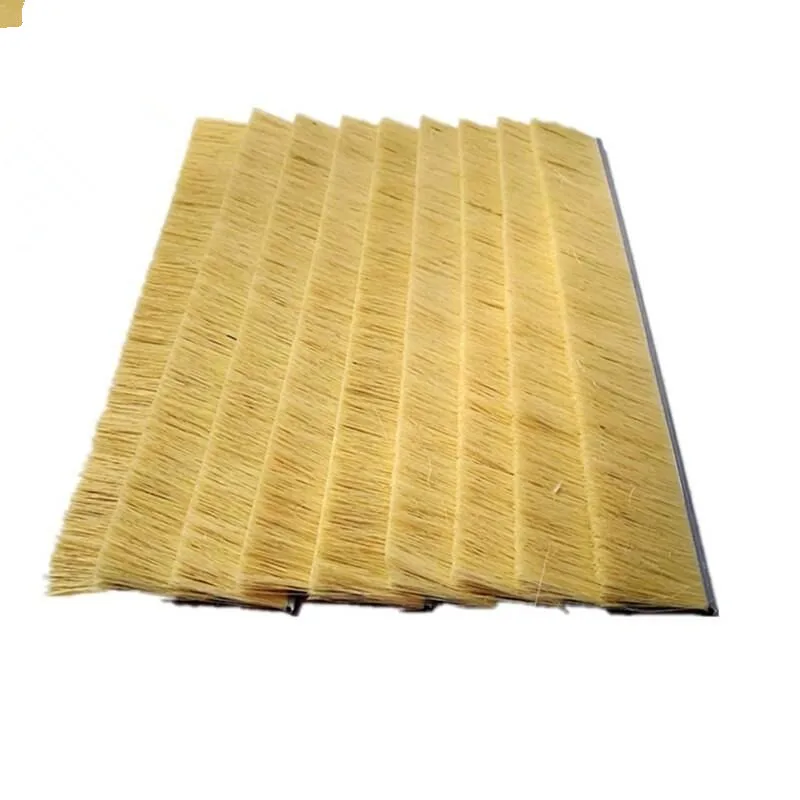 Tampico strip brush for sanding roller brush