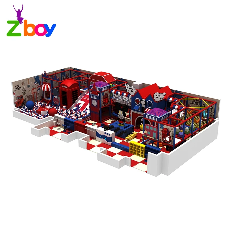 
Children Happy Castle Play Party Center Slide Equipment Play Zone Kids Indoor Ball pool Playground 