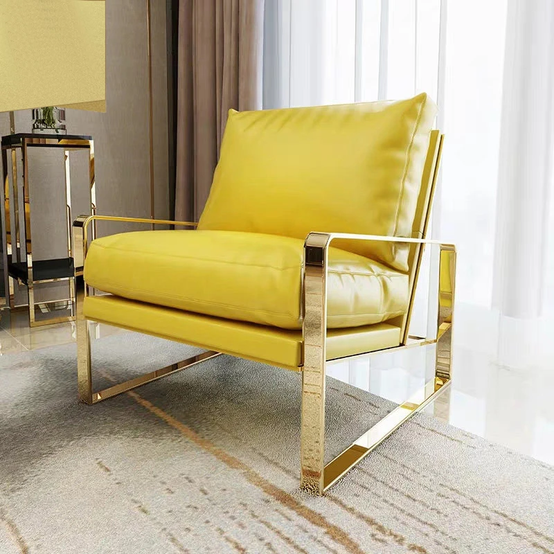 Современный дизайн в скандинавском стиле легкий роскошный кожаный