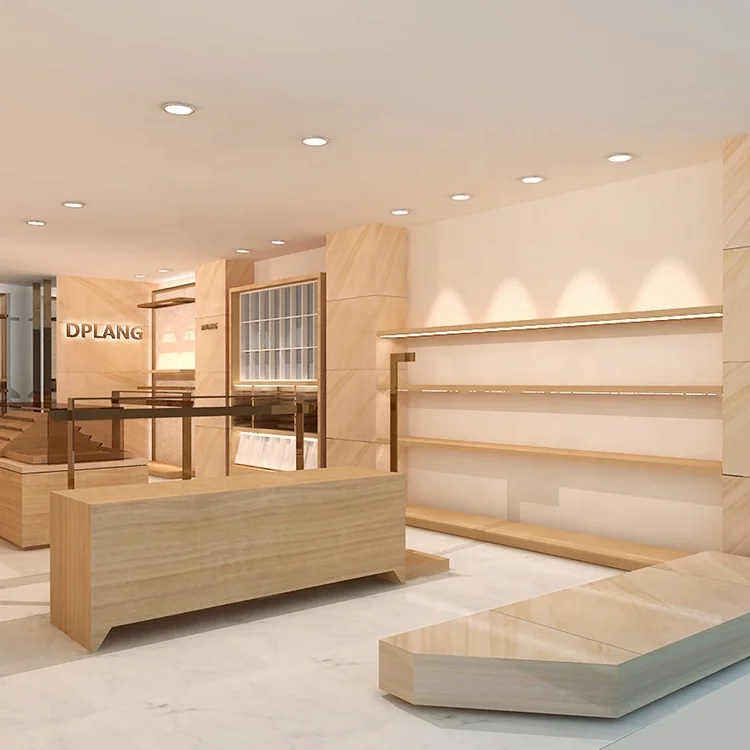 High End Retail Furniture Garment Shop Display Showcase Design Ladies Fashion Store Interior Design For Women Boutiques