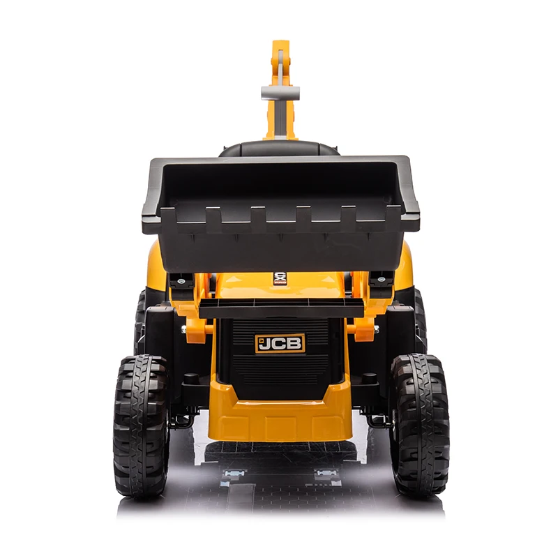 Licensed JCB Kids Electric Excavator Forklift Children 12V Electric Toy Car Battery Operated Kids Ride on Excavator Toy Car