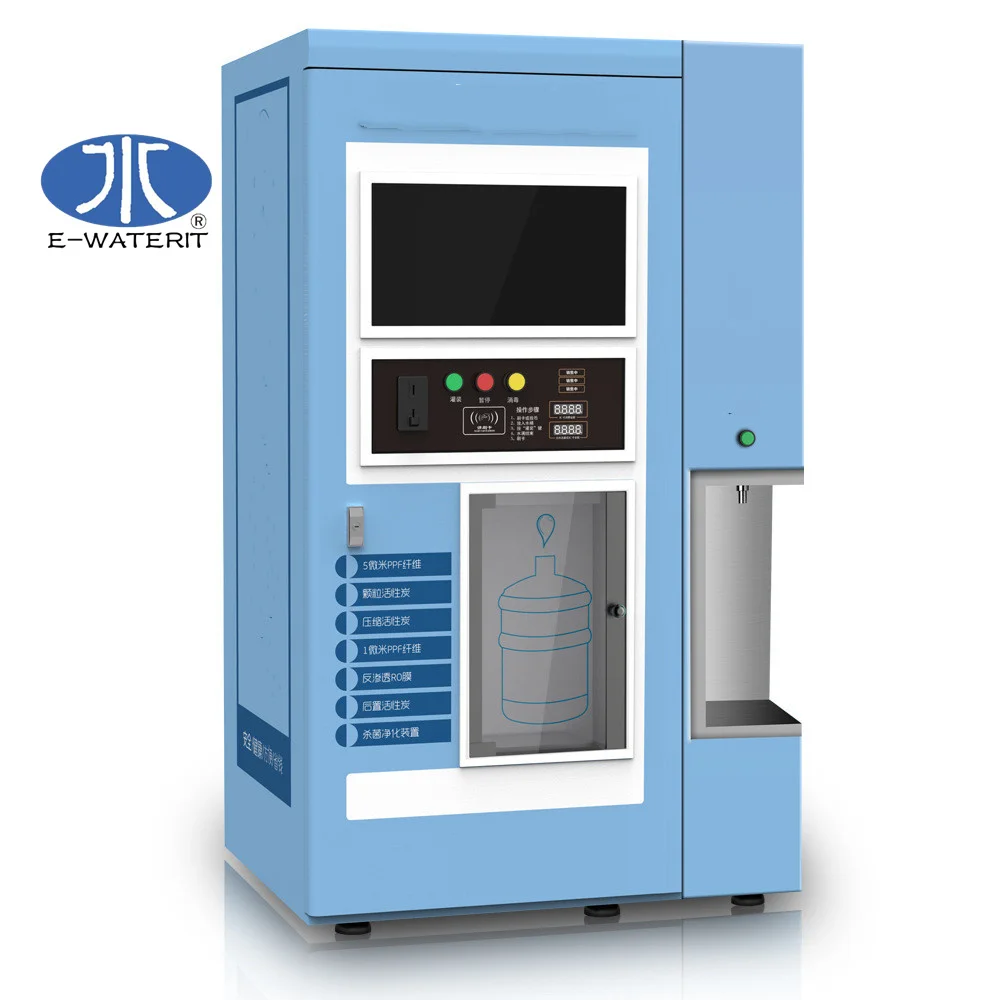 OEM Purified Water Vending Machines Vending Station Self-service Water Dispenser for Sale Purified Water